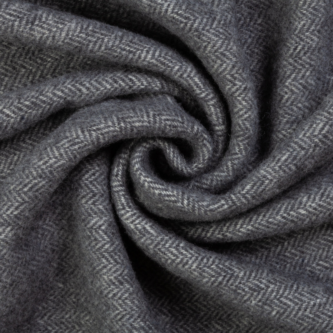 Coperta in lana di cashmere con motivo spina di pesce in merino · 11
