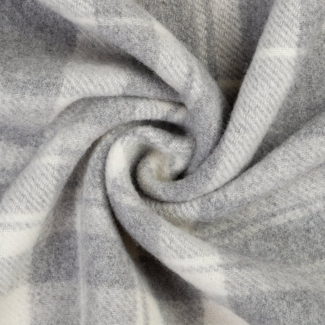 Coperta in lana di cashmere con motivo tartan · 11