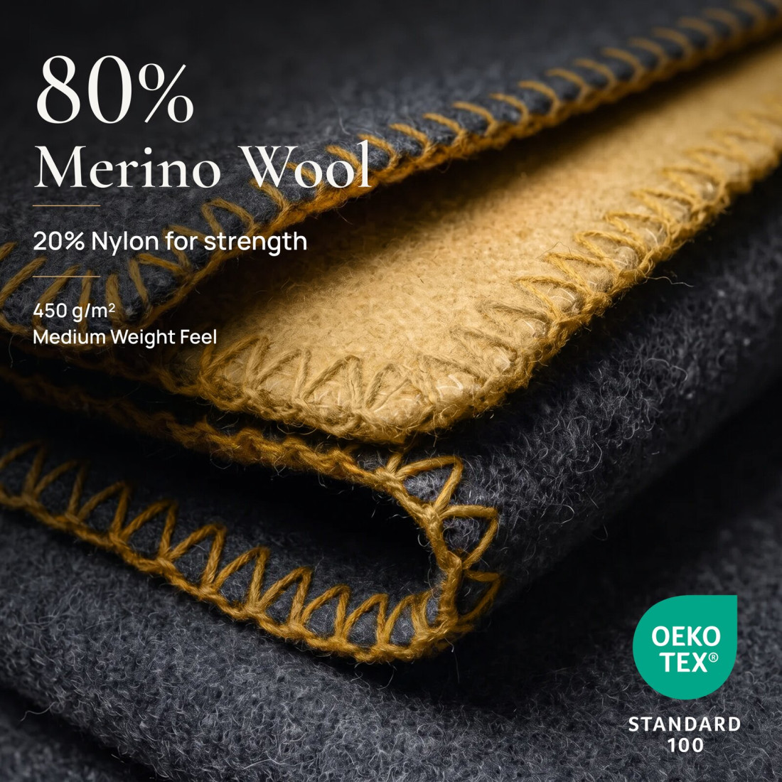 Coperta in lana Merino · 3