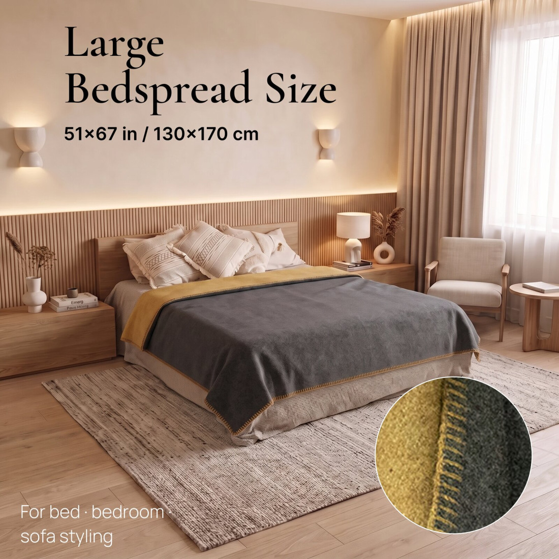 Coperta in lana Merino · 4