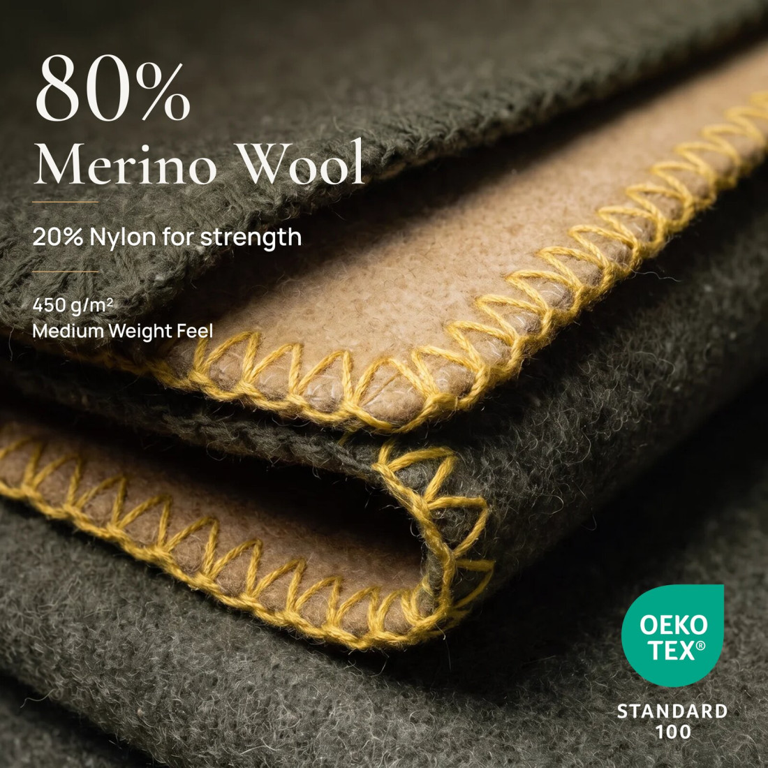 Coperta 80% lana merino · 3