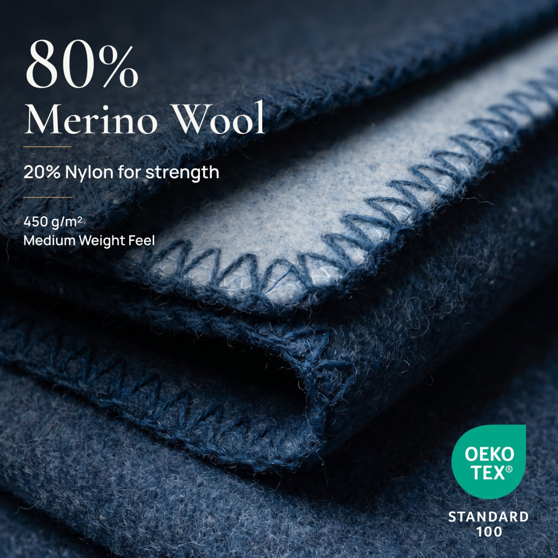 Coperta 80% lana merino · 3