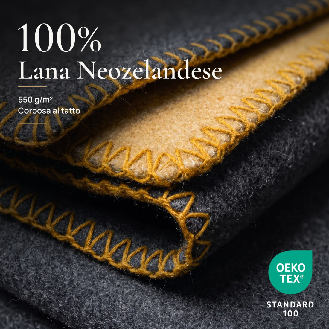 Coperta reversibile 100% lana · 3