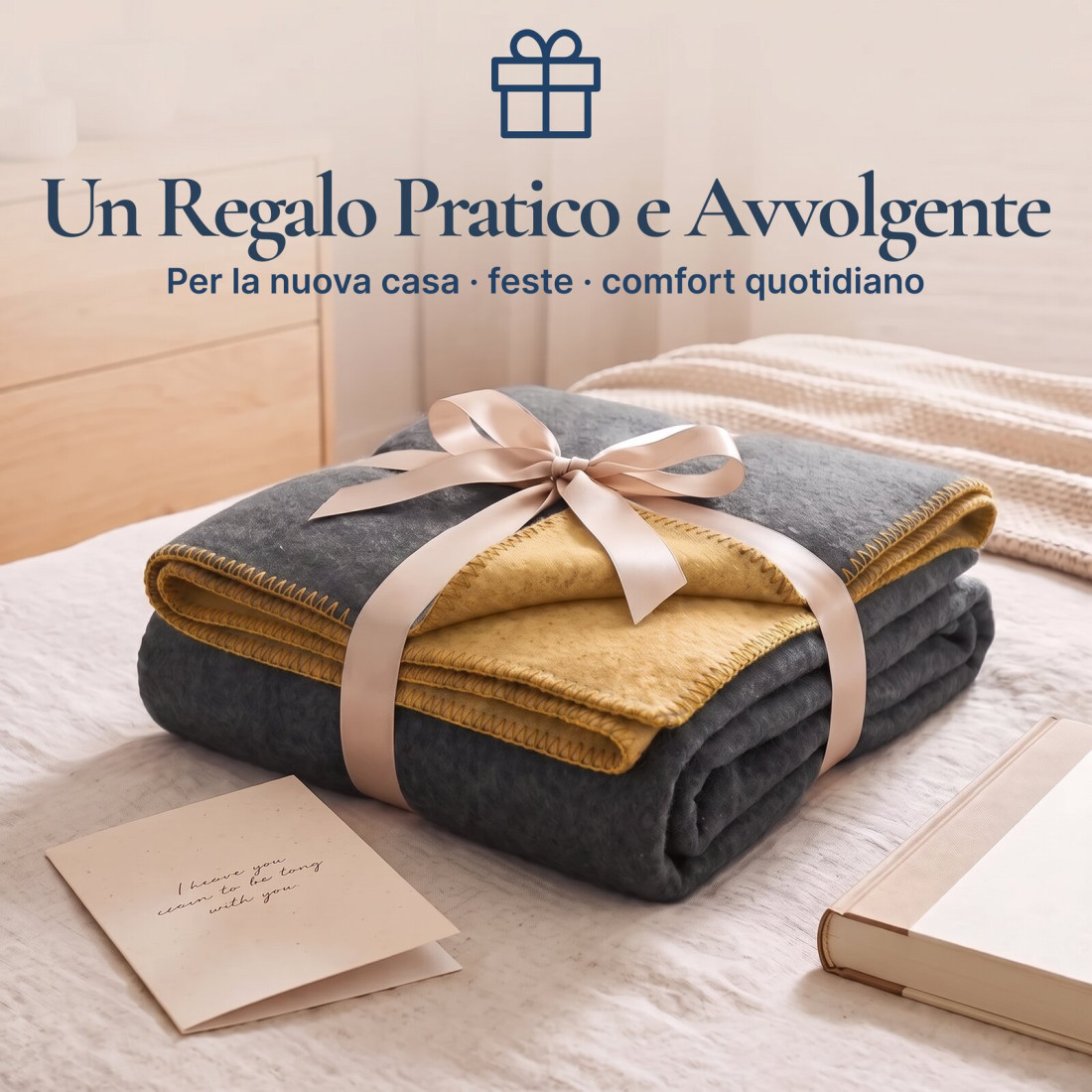 Coperta reversibile 100% lana · 8