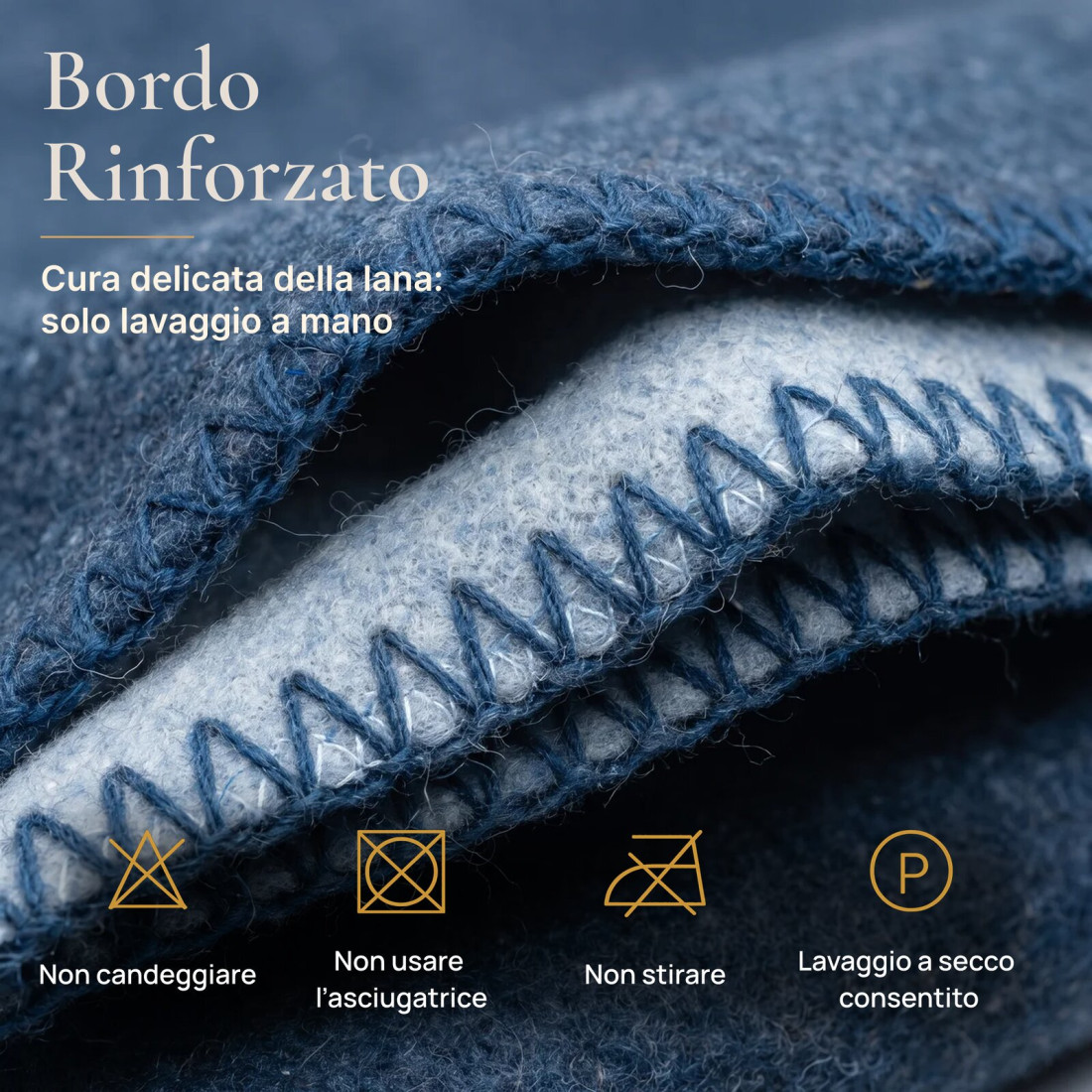 Coperta reversibile 100% lana · 7