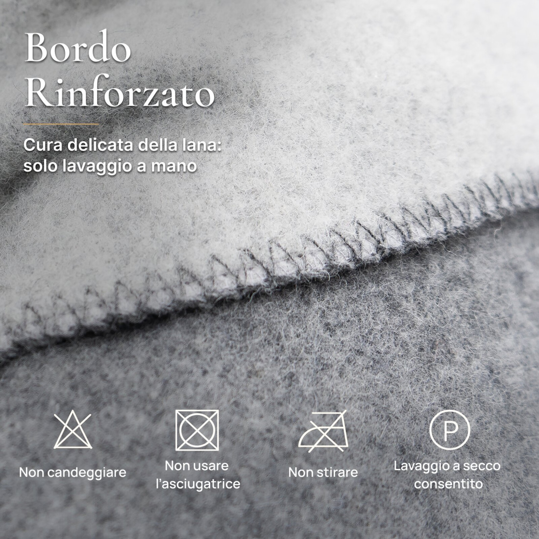 Coperta reversibile 100% lana · 7