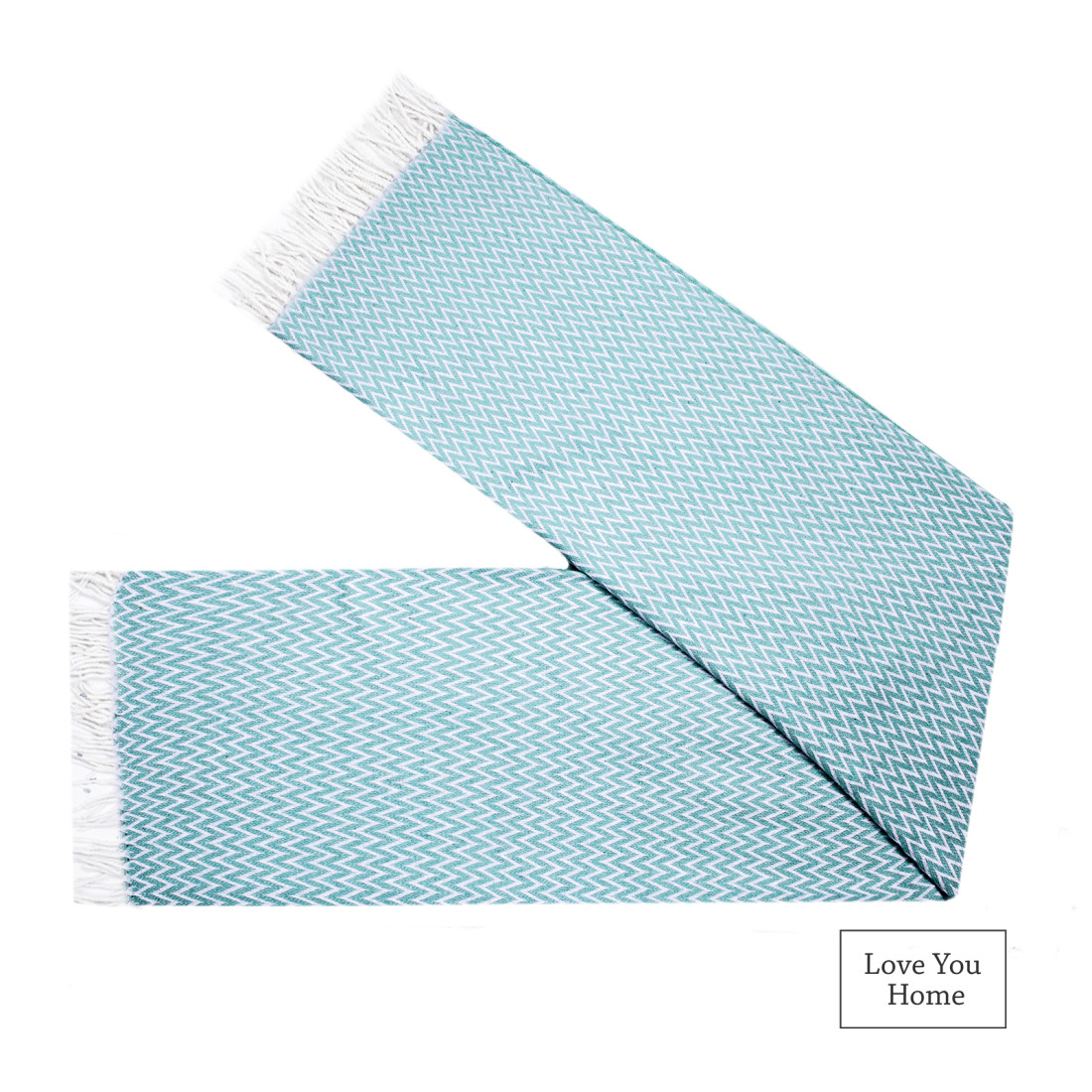 Coperta in cotone angoli Chevron · 5