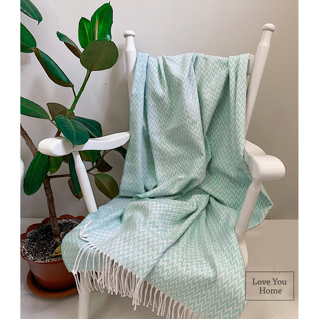 Coperta in cotone angoli Chevron · 6