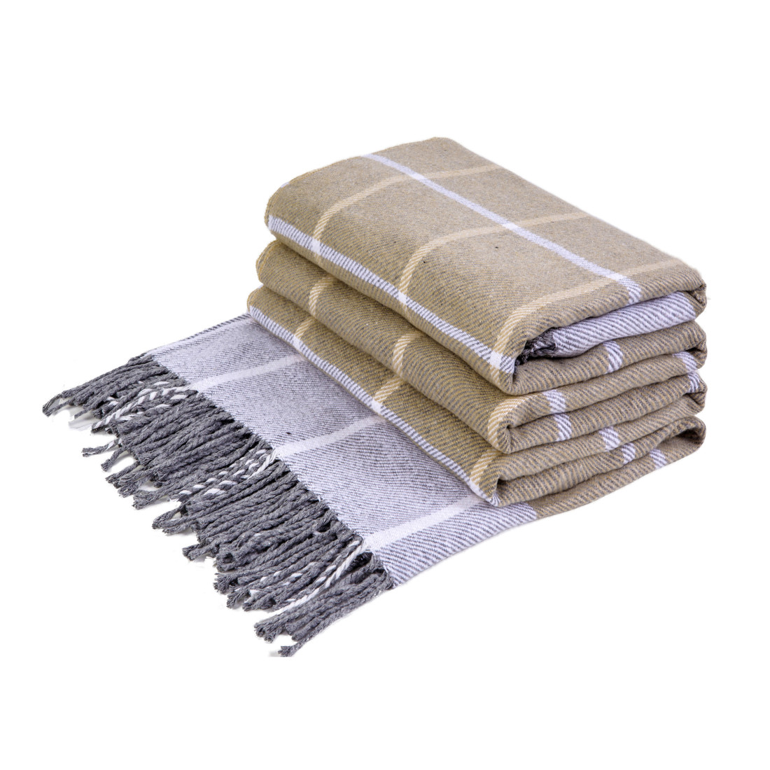 Coperta in Cotone Quadretti