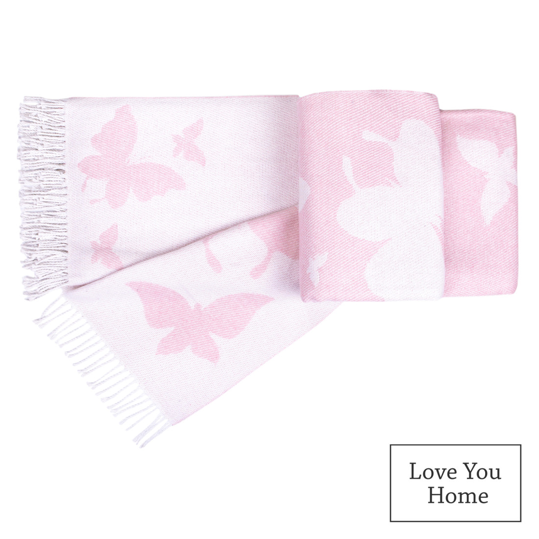 Coperta in Cotone Farfalle · 2