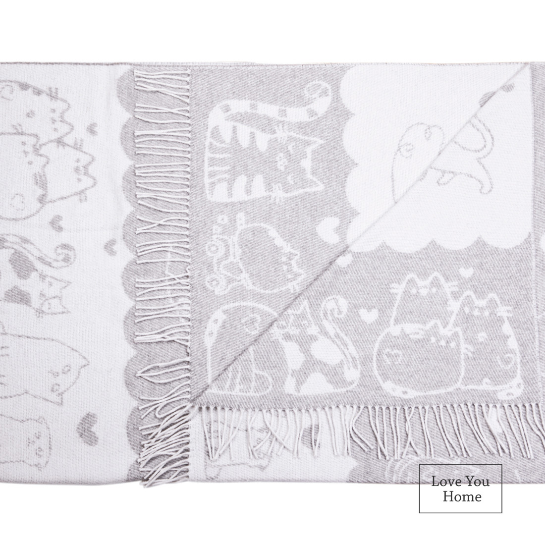 Coperta in cotone Gatti & Gattini · 2