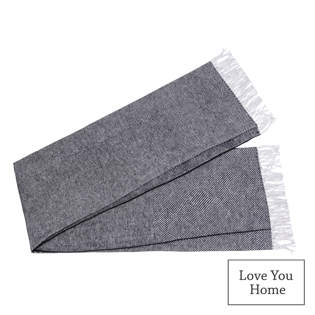 Coperta in Cotone Quadrati & Rombi · 2