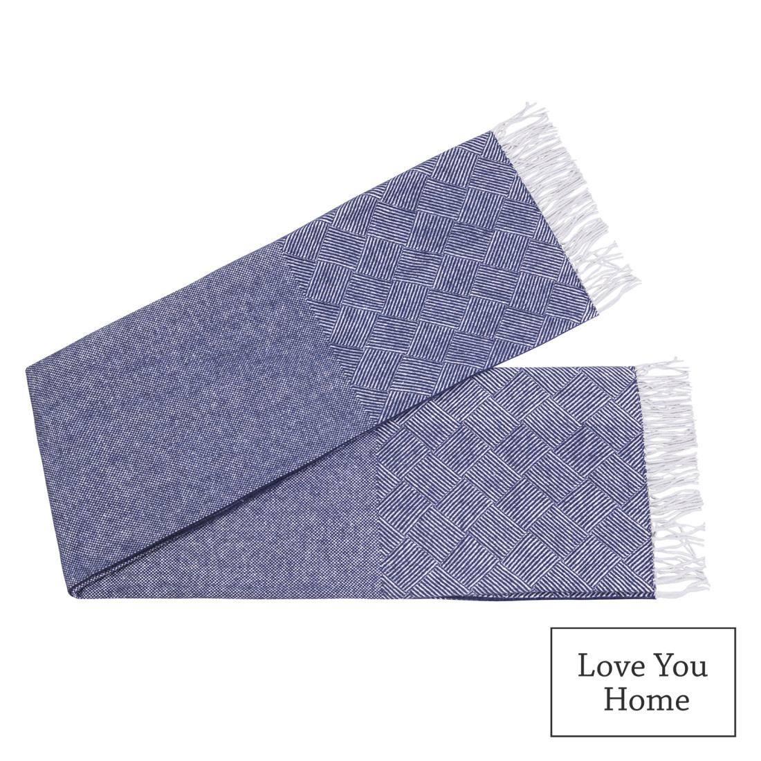 Coperta in Cotone Quadrati & Rombi · 2