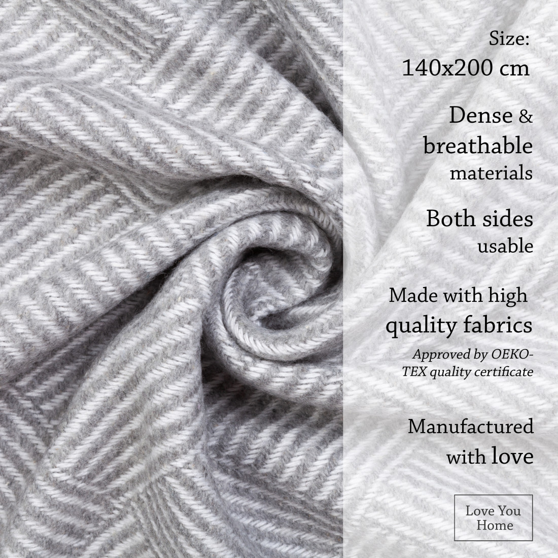 Coperta in Cotone Parallele · 4