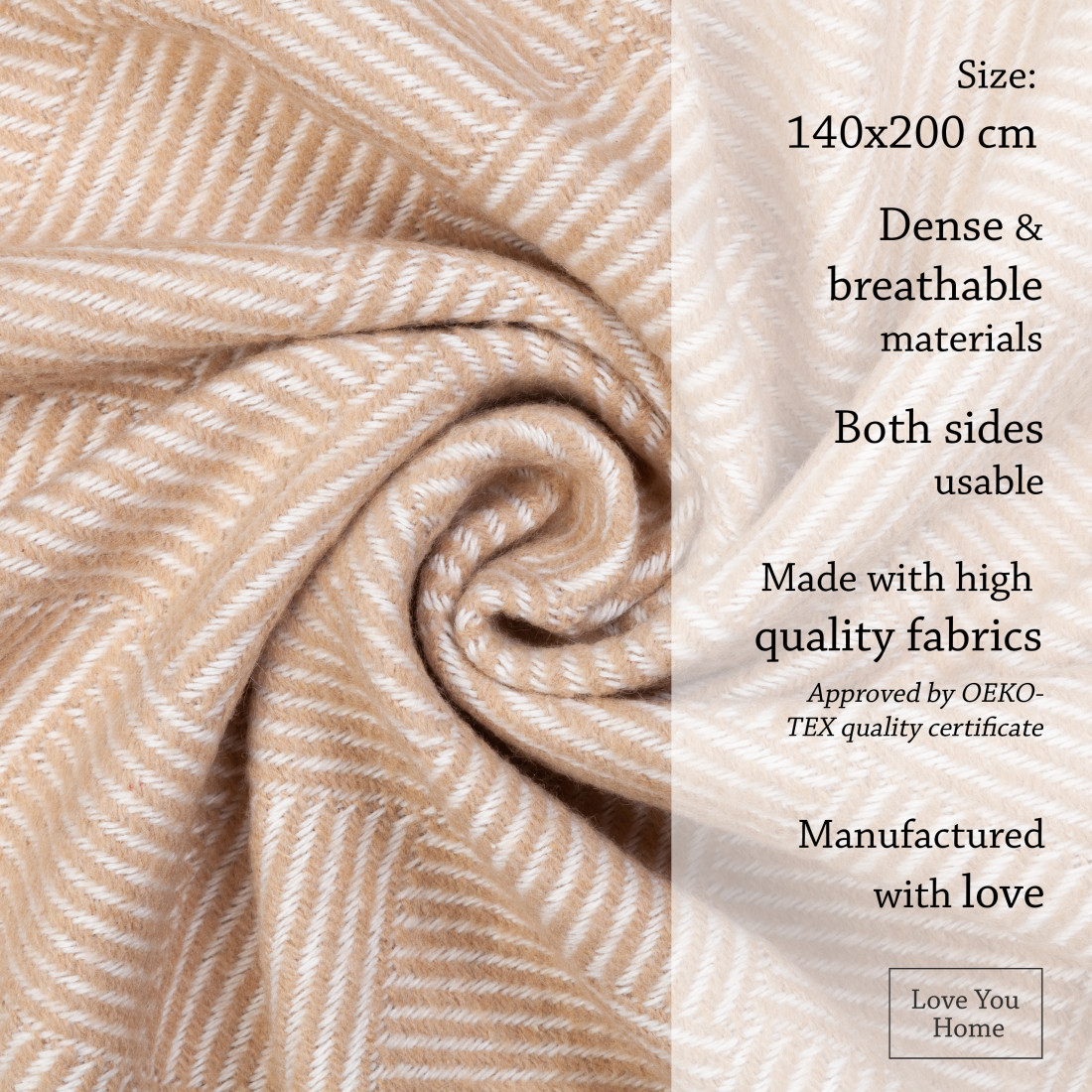 Coperta in cotone Parallele · 4