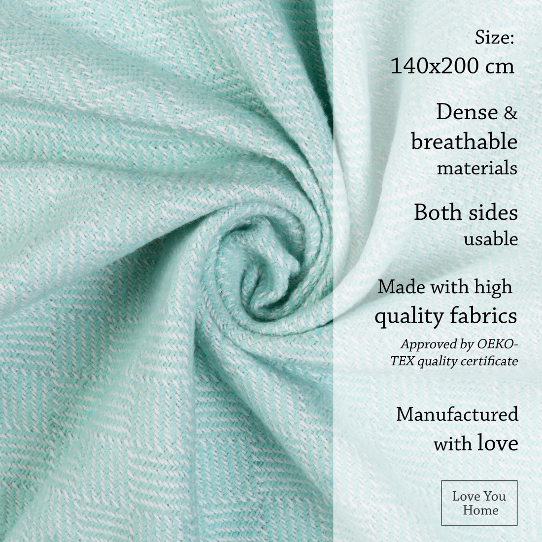 Coperta di cotone Diagonale · 4