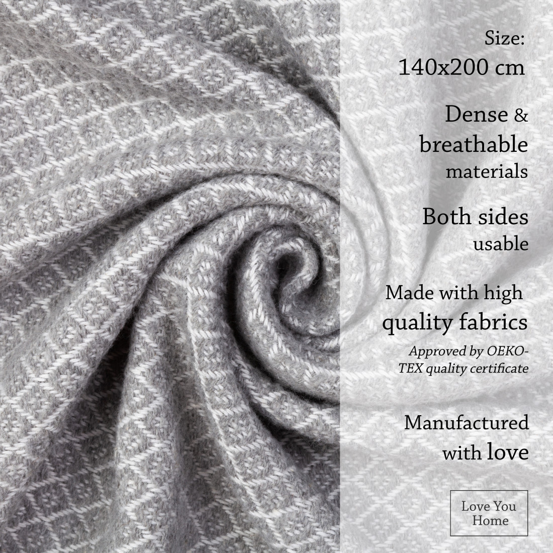 Coperta di cotone Geometria · 4