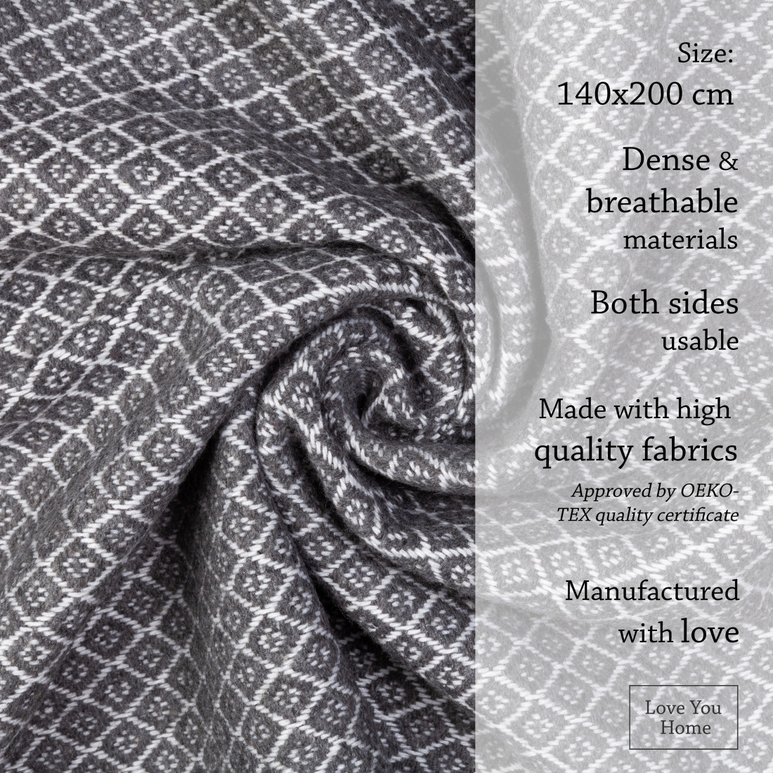 Coperta di cotone Geometria · 4