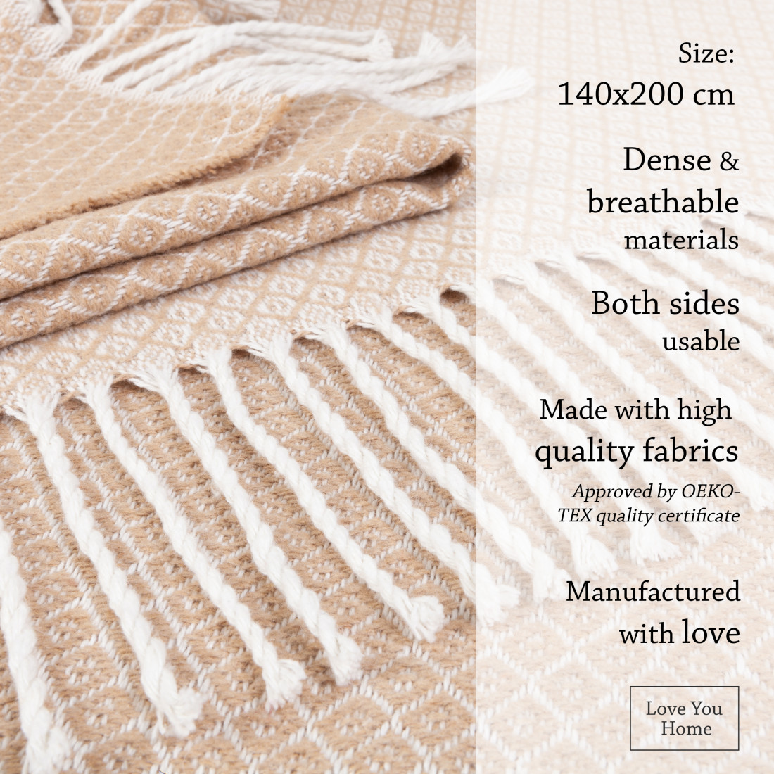 Coperta di cotone Geometria · 4
